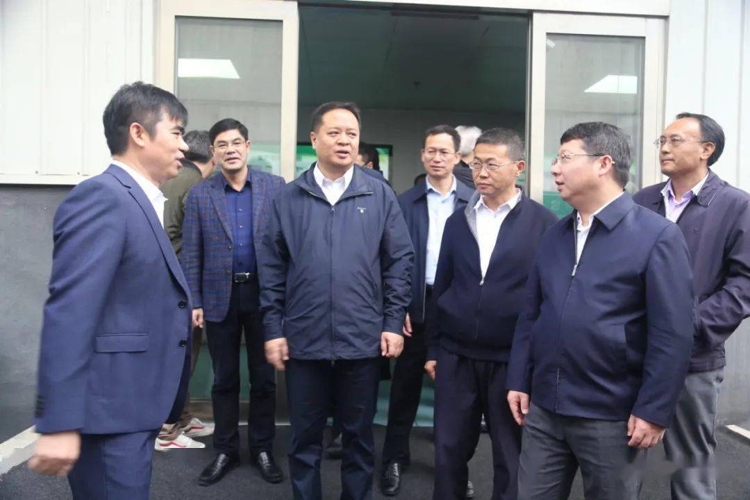 贵州六盘水市政府代表团考察汇亿新能源