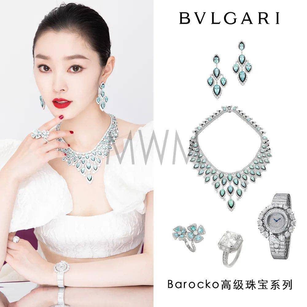 宝格丽|气哭了 | 钟楚曦戴14克拉宝格丽项链，却被上海名媛无情压制