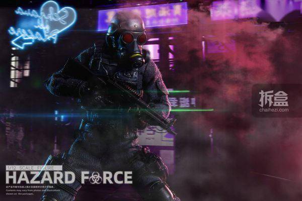 BRAVO BROS HAZARD FORCE 死神汉克6寸1/12 可动人偶_微信