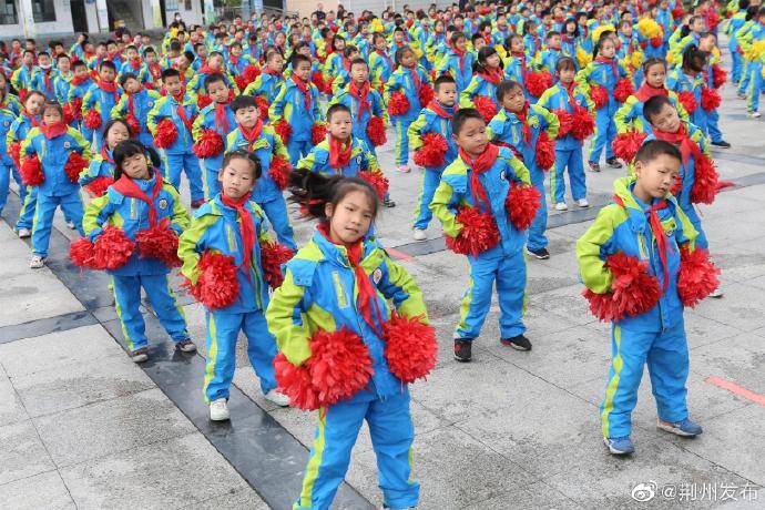 洪湖|洪湖这所小学大课间跳出新花样