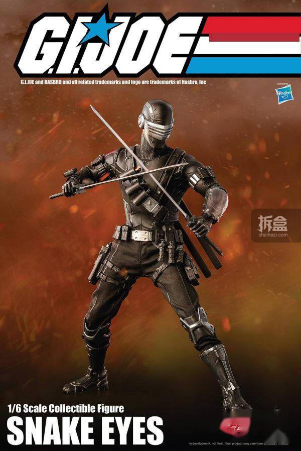 i. joe 特种部队 蛇眼 1/6可动人偶