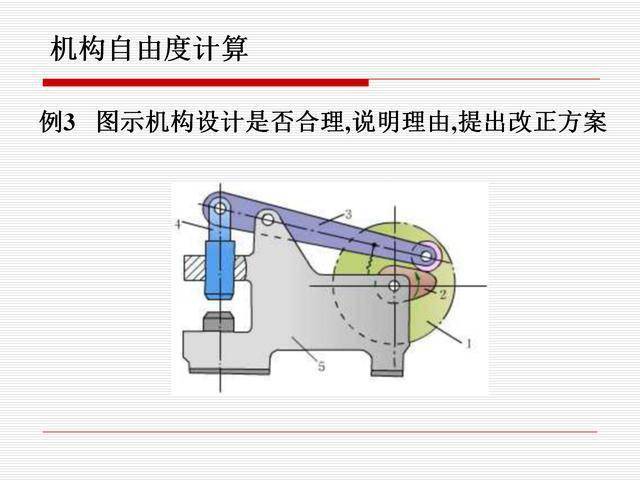 机构的基本概念讲解,机构运动简图,机构自由度的计算方法