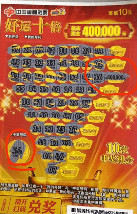 (中奖彩票)