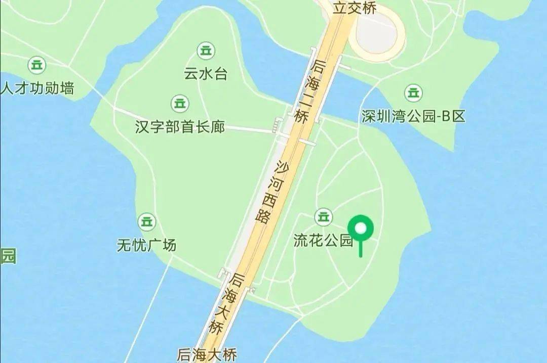 开放时间 06:00 - 23:00 18:00左右开始亮灯 详细地址 深圳湾公园