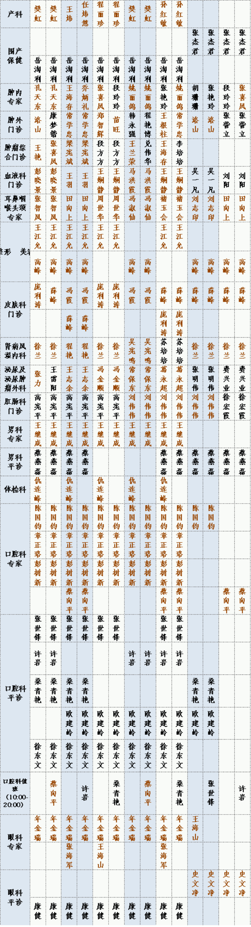 预告丨新一周郑州市三院名医工作室,门诊坐诊表奉上