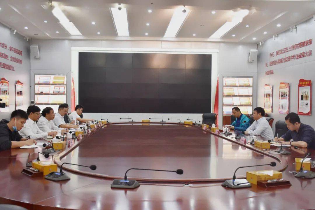 党组成员,总工程师蒋宏奇同志带队来到肇庆市高新区和四会市进行督导