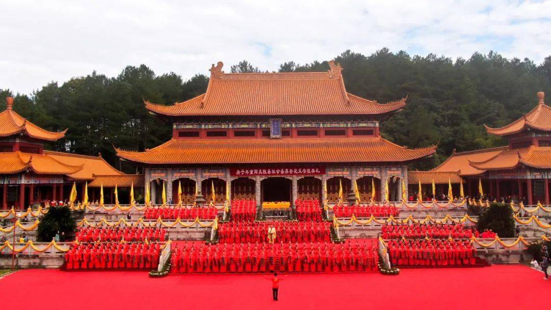 视频 多图看重阳节炎帝陵祭祀典礼!_炎陵县