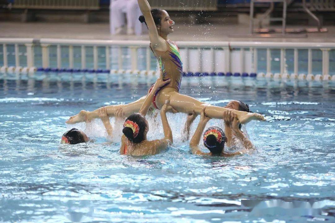 领略"出水芙蓉"之美|2020年四川省青少年花样游泳锦标赛成功举行_体育