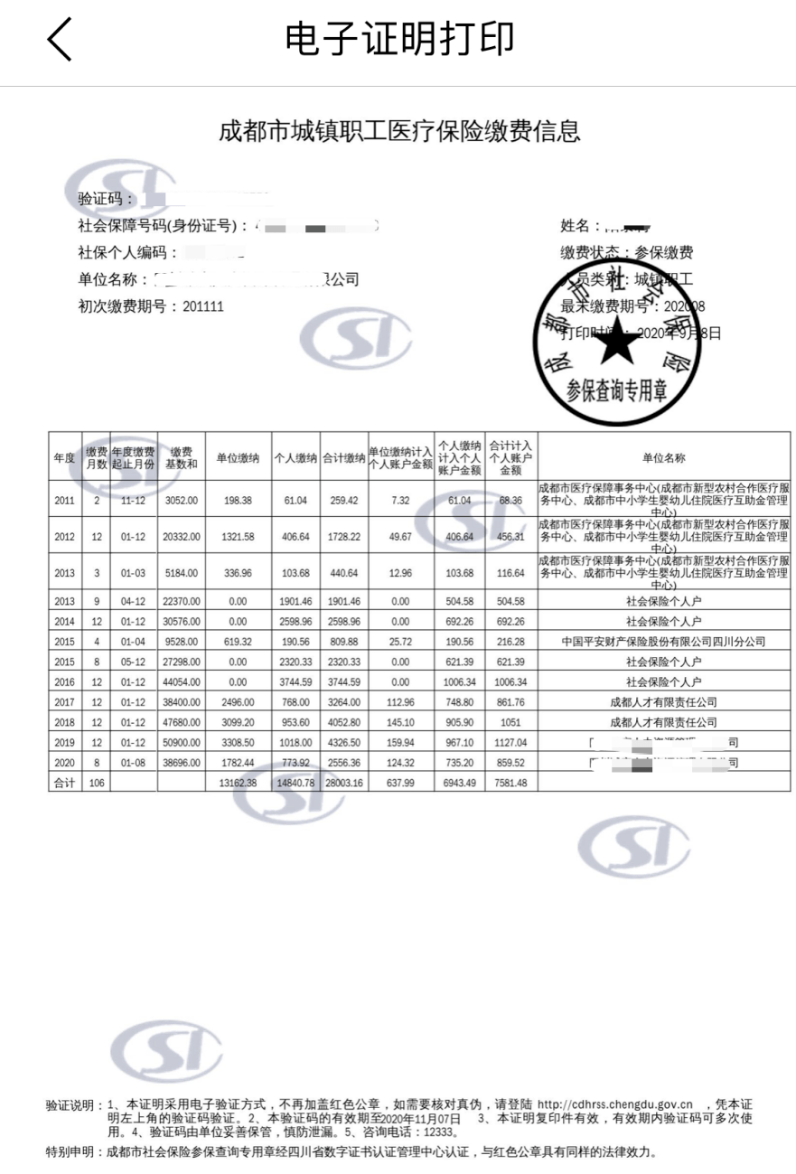 个体参保、停保、变更养老档次？成都多项社保业务可在电子社保卡办理啦！