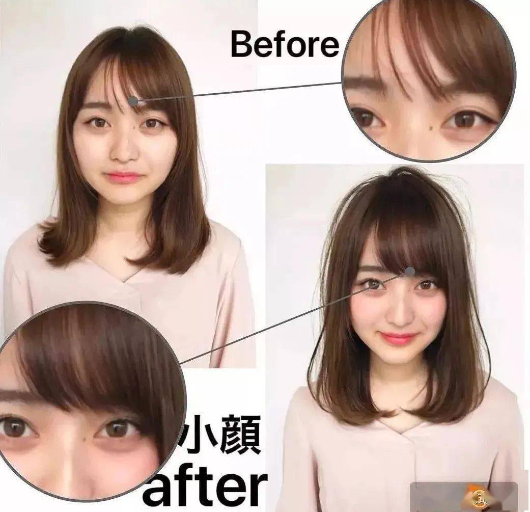 刘海|神奇的“小脸术”，这样的发型你敢不爱？？