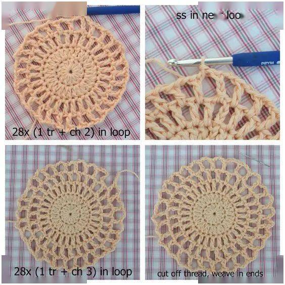 毛线|用剩余的毛线钩了几个购物网袋，出门真是好用极了！