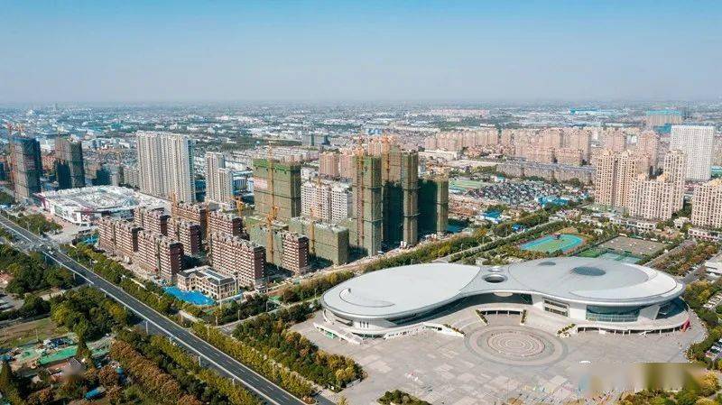 打造海安新都市,这家楼盘正在如火如荼的建设中_奥体