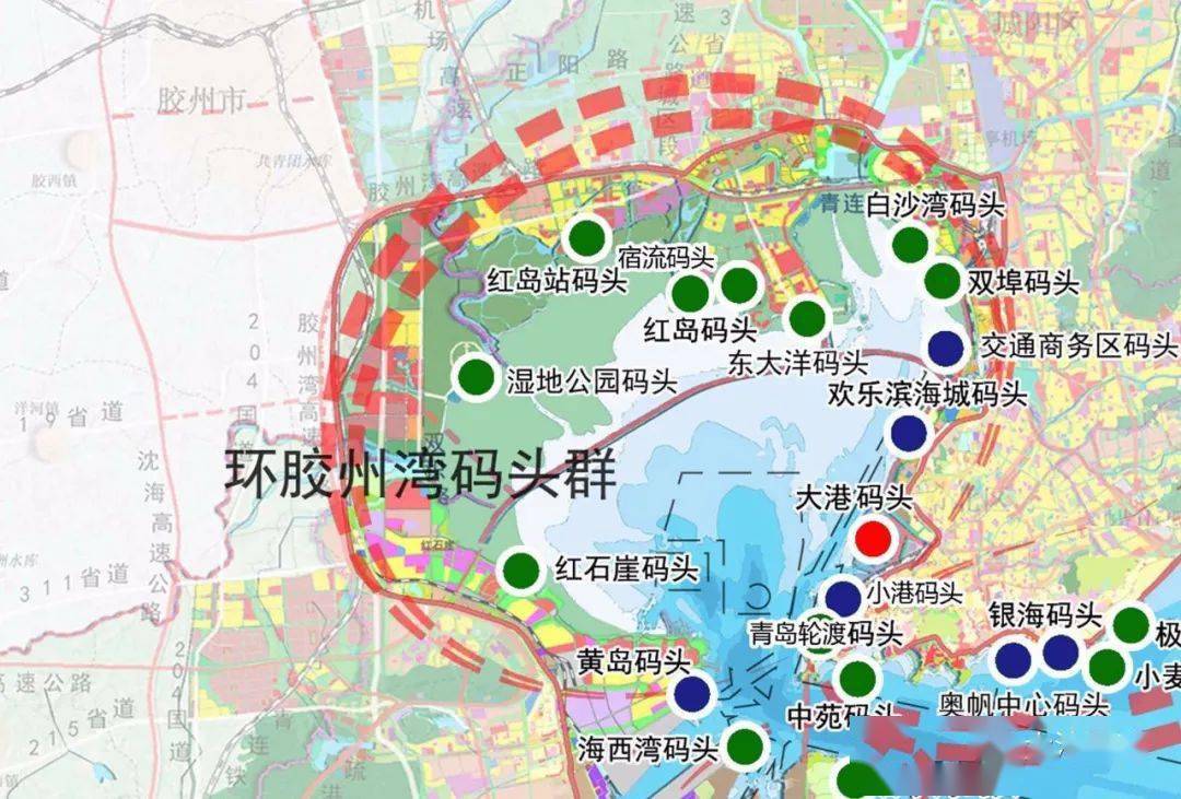 新规划!胶州这里规划新建小型码头,还兼容交通旅游.