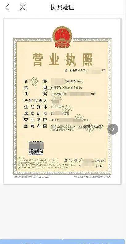 注册营业执照为什么验证不上