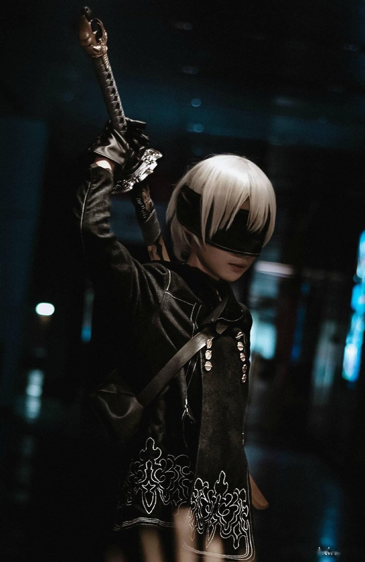 9s cosplay，是小天使了_图片