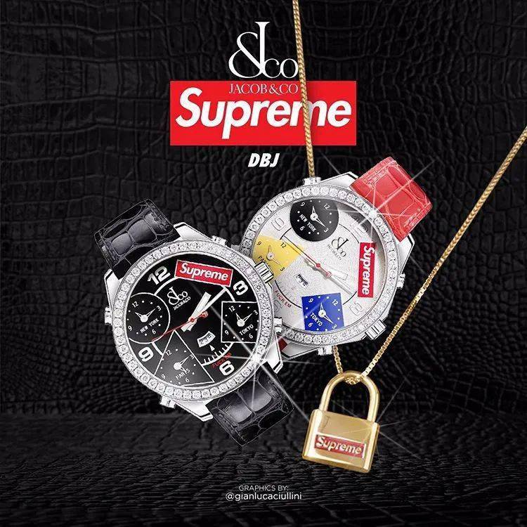 Jacob|潮流|TS晒改装兰博基尼；Supreme x Jacob & Co.腕表本周发售