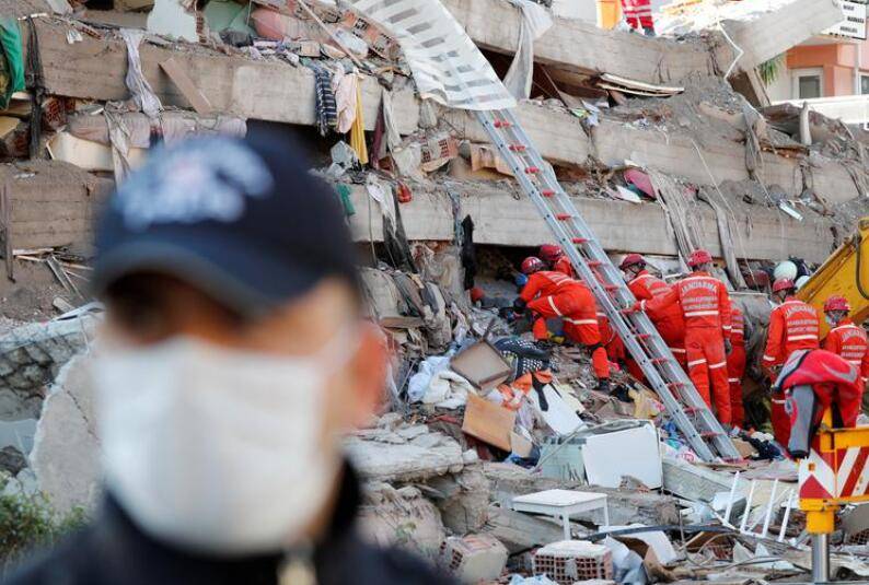 愛琴海海域強震已致27人遇難，救援行動仍在進行中 國際 第1張