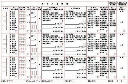 第七次人口短表_第七次人口普查长表(2)