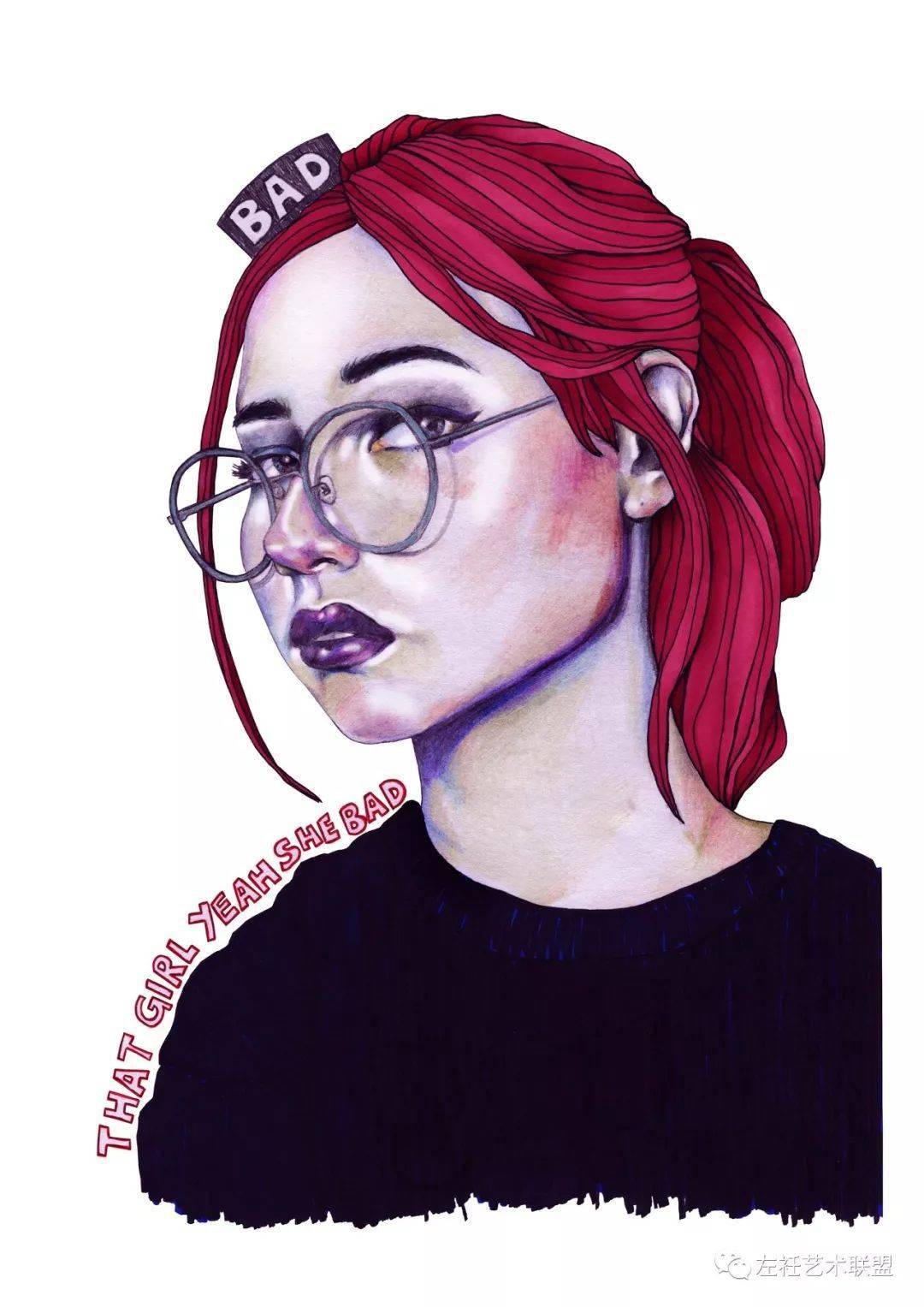 辅导|时装画探索 | Aysha Miah-Edwards不喜欢“美人”，只喜欢“怪人”