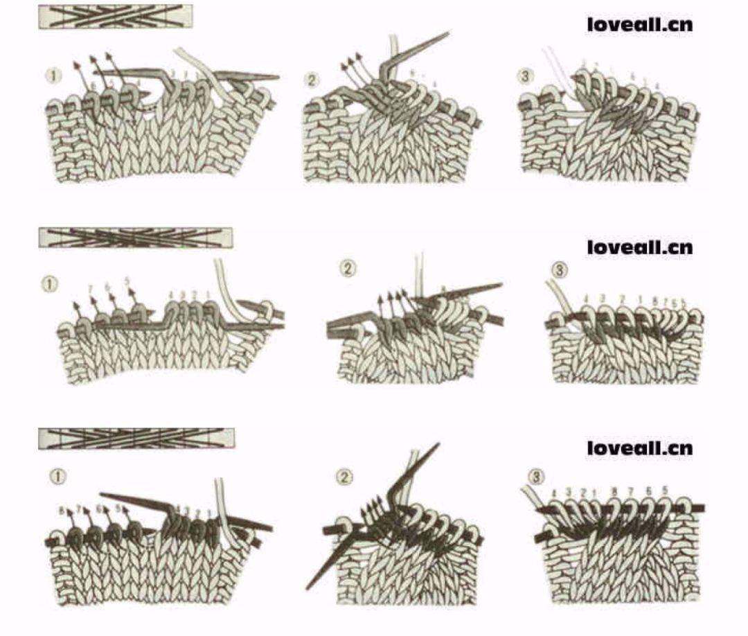 【棒针 钩针基础针法】毛衣基本编织大全