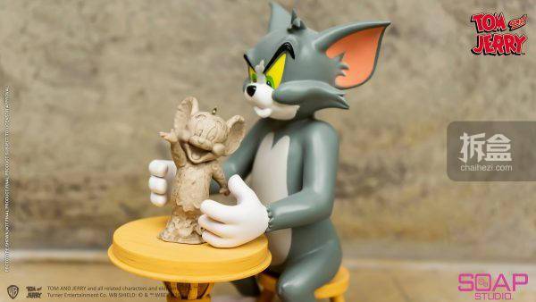 soapstudio猫和老鼠汤姆杰瑞雕塑家潮玩艺术手办