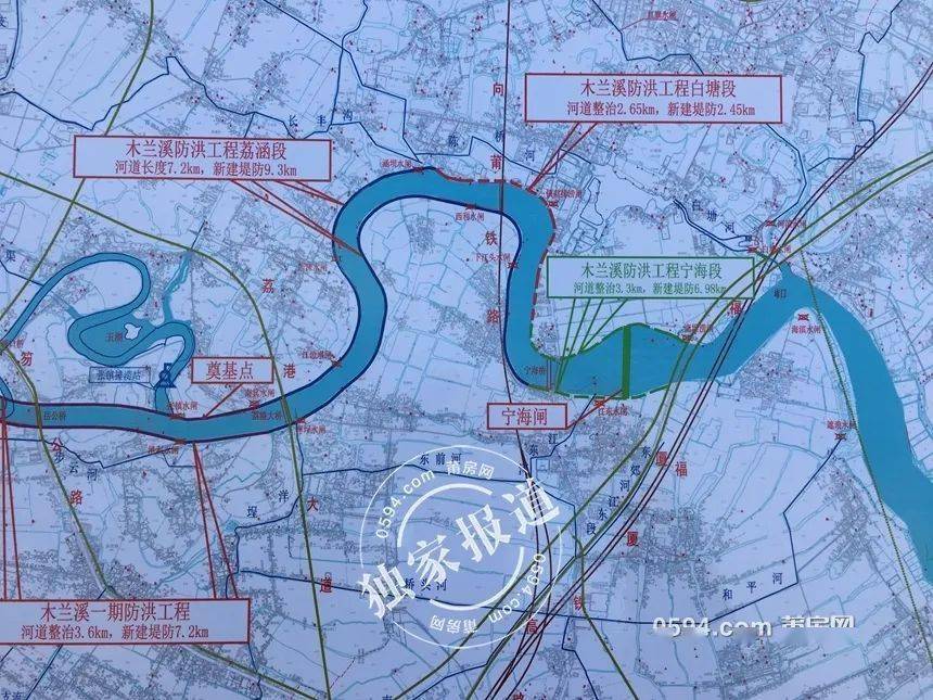 宁海闸工程规划亮相!木兰溪身价爆涨?