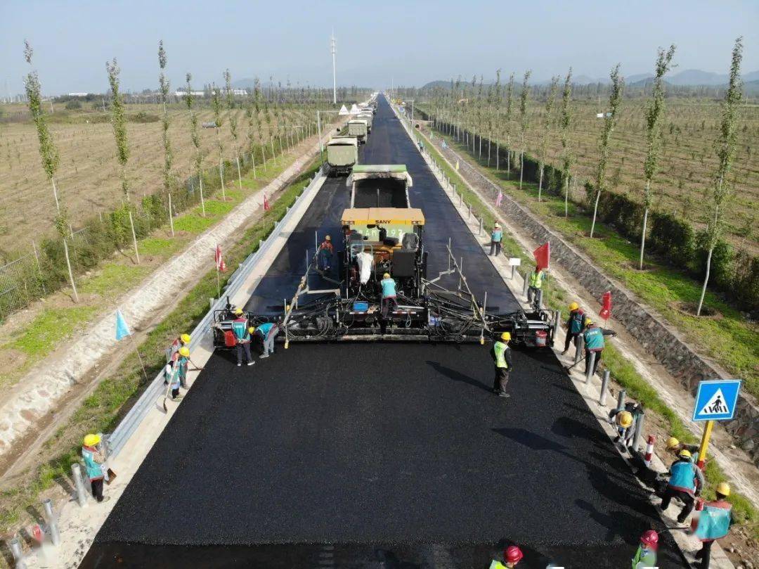 完成了三项冬奥会外围公路 松闫路 昌赤路 农村