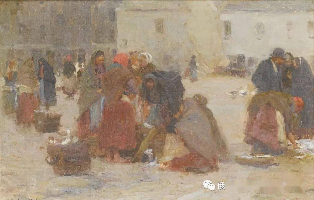 穷人的纪实描绘爱尔兰画家沃尔特的油画作品欣赏