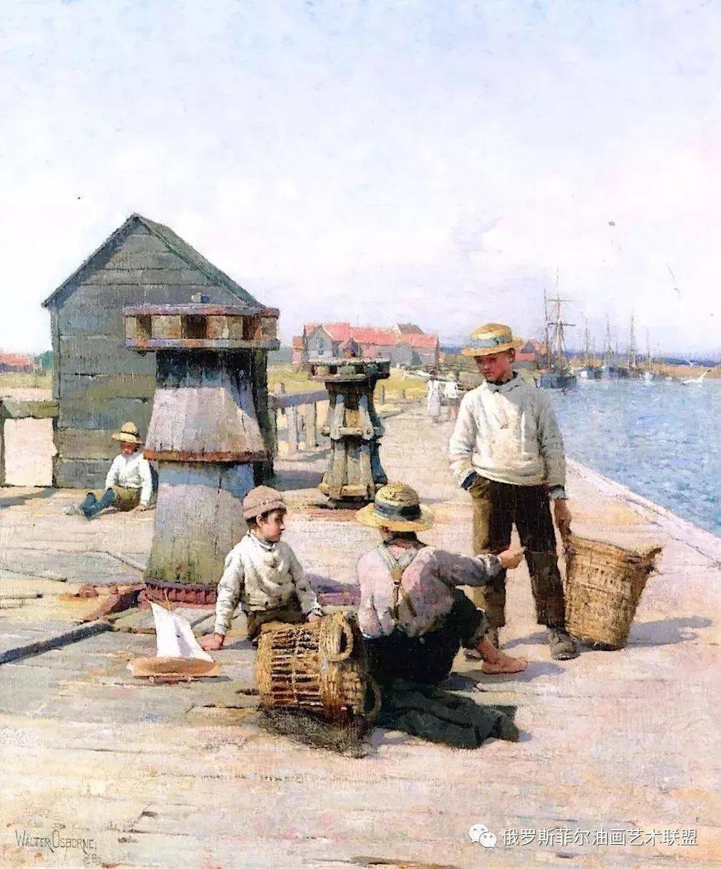 穷人的纪实描绘爱尔兰画家沃尔特的油画作品欣赏
