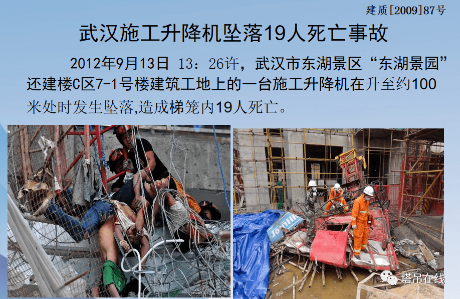 吊装及安装拆卸工程专家论证7天有效,抓紧下载近年来施工现场塔吊事故