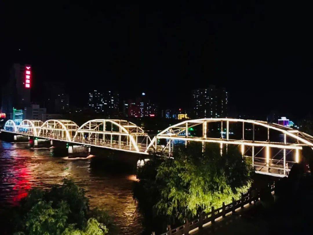 【创联电源】案例分享丨兰州市中山桥亮化工程