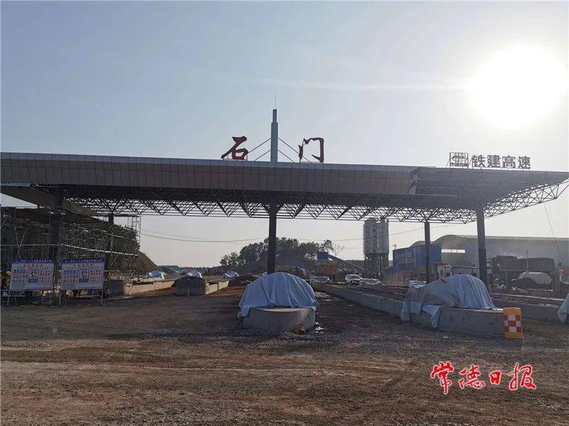 路面已基本建成,安慈高速公路石门段年底将通车