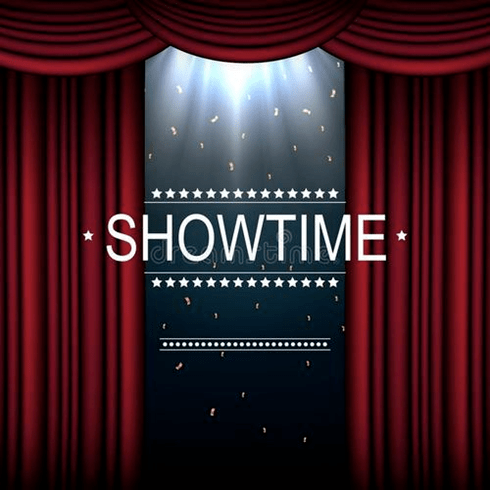 it"s the show time!