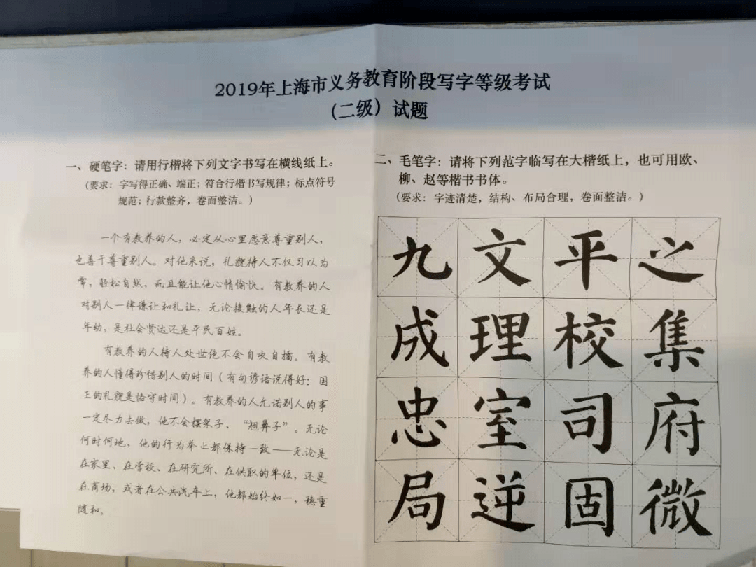 最强攻略 | 备战2020年写字等级考试!专访书法老师,备考必读!