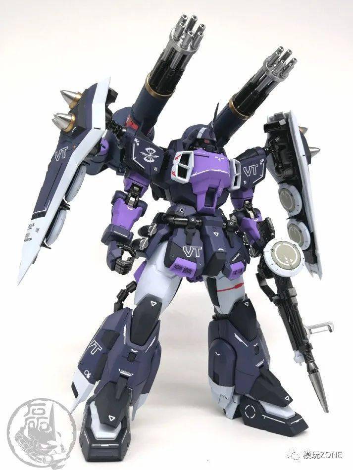 【喷涂代工范例】万代 pb网限 mg 1/100 幻影扎古.斩