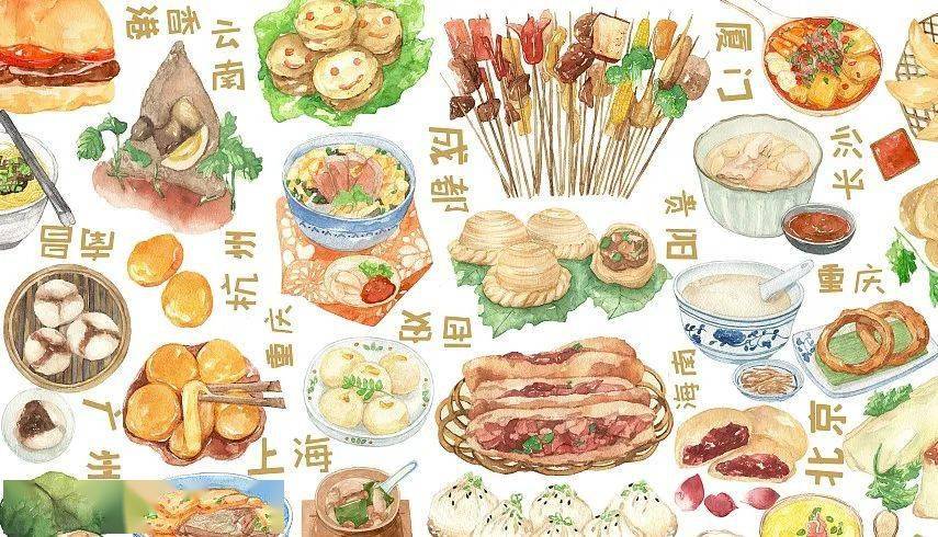 "色香味"俱全的传统美食不仅国人喜爱,在很多国外影视剧中,也常常出现