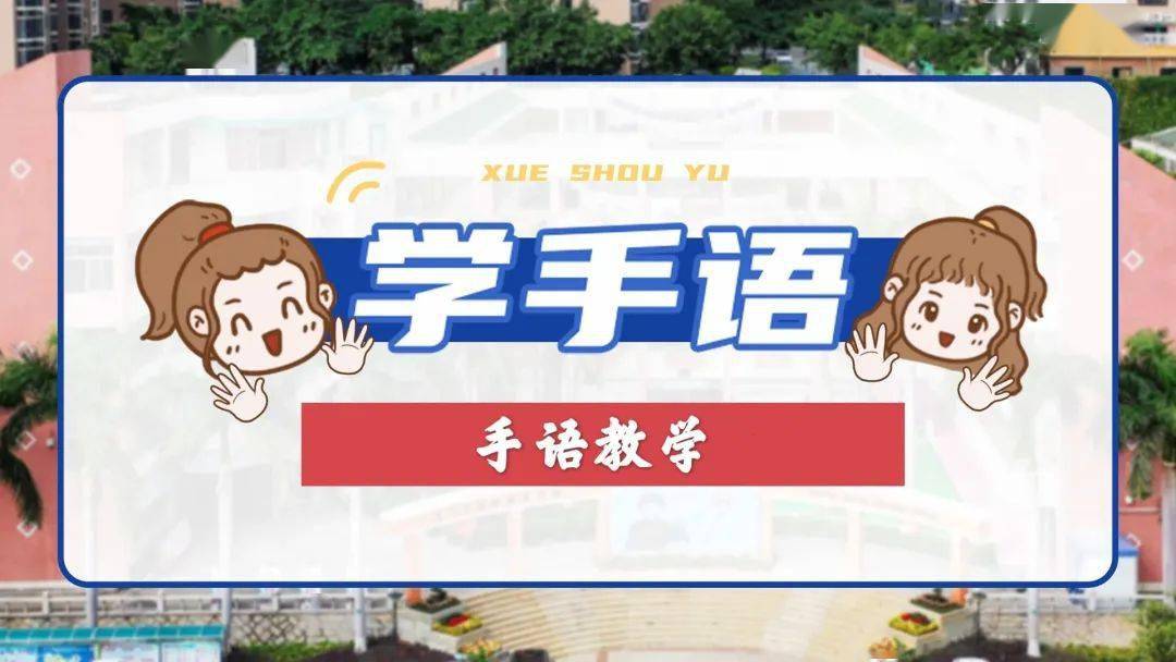 手语教学丨第三期理论科普:手语与手势