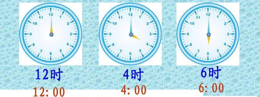 认识整时秒针:时钟上面以秒为单位移动的指针分针:时钟上面以分钟为