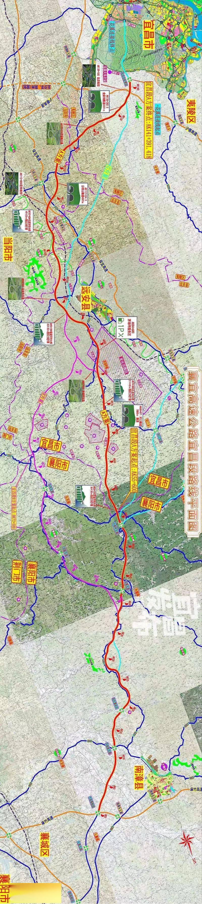 据市交通运输局透露 襄阳至南漳高速公路 也已获得核准 初步设计获得