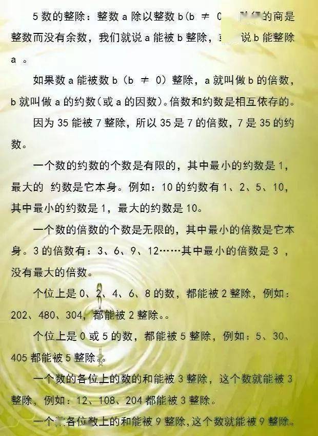 石网|为孩子期末复习助力17张小学数学必备知识点汇总图