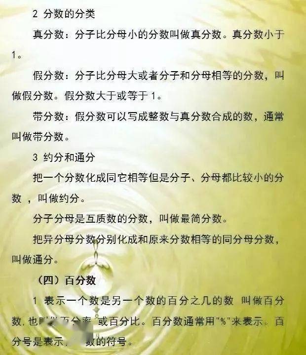 石网|为孩子期末复习助力17张小学数学必备知识点汇总图