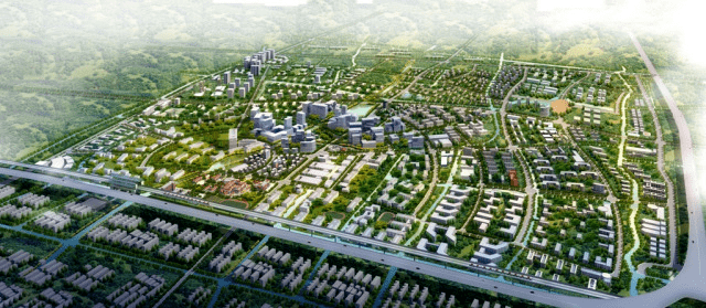 融合现代的规划理念,科学地将上海国际医学园区分为六个主要功能区