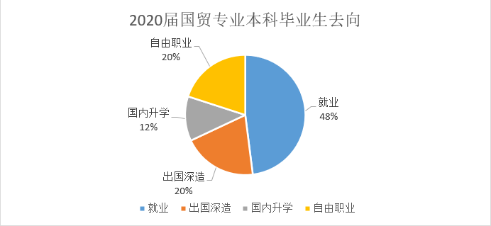 经业信息2020届毕业生去向统计表