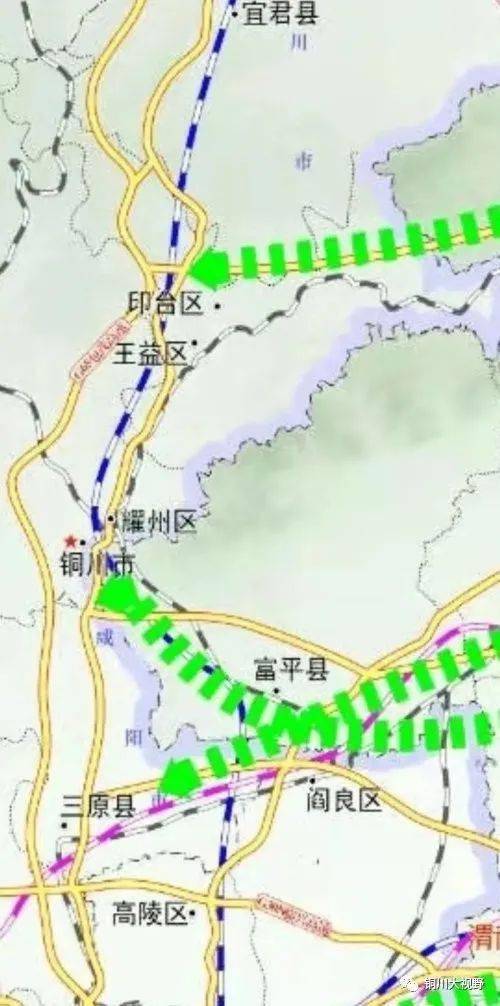 铜川将新增一条高速_富平