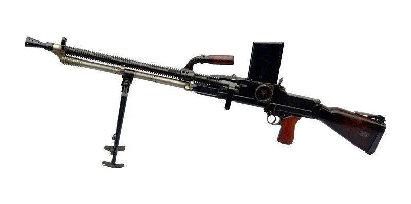 中国装备最多的机枪就是大名鼎鼎的捷克式轻机枪.