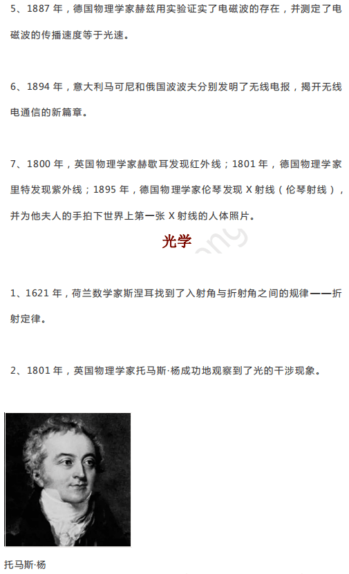 发展史|背诵这些就够了！高中最详细物理学史总结