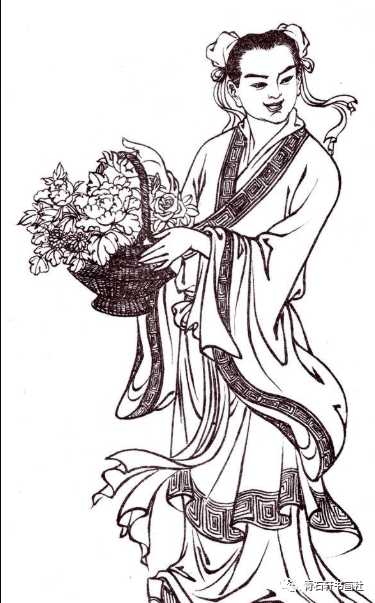 汉钟离,吕洞宾,曹国舅,张果老,韩湘子,蓝采和还有何仙姑八仙在瑶池给