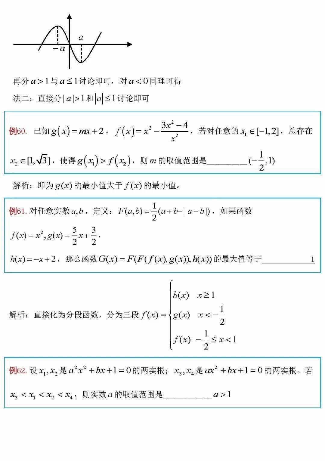 函数|你要来试试吗？高中数学丨越做越起劲的100道高中数学函数类压轴题