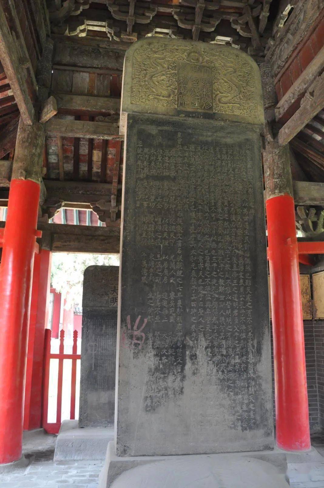 元代"颜子庙"碑归仁门(元代大门)陋巷井明万历六年