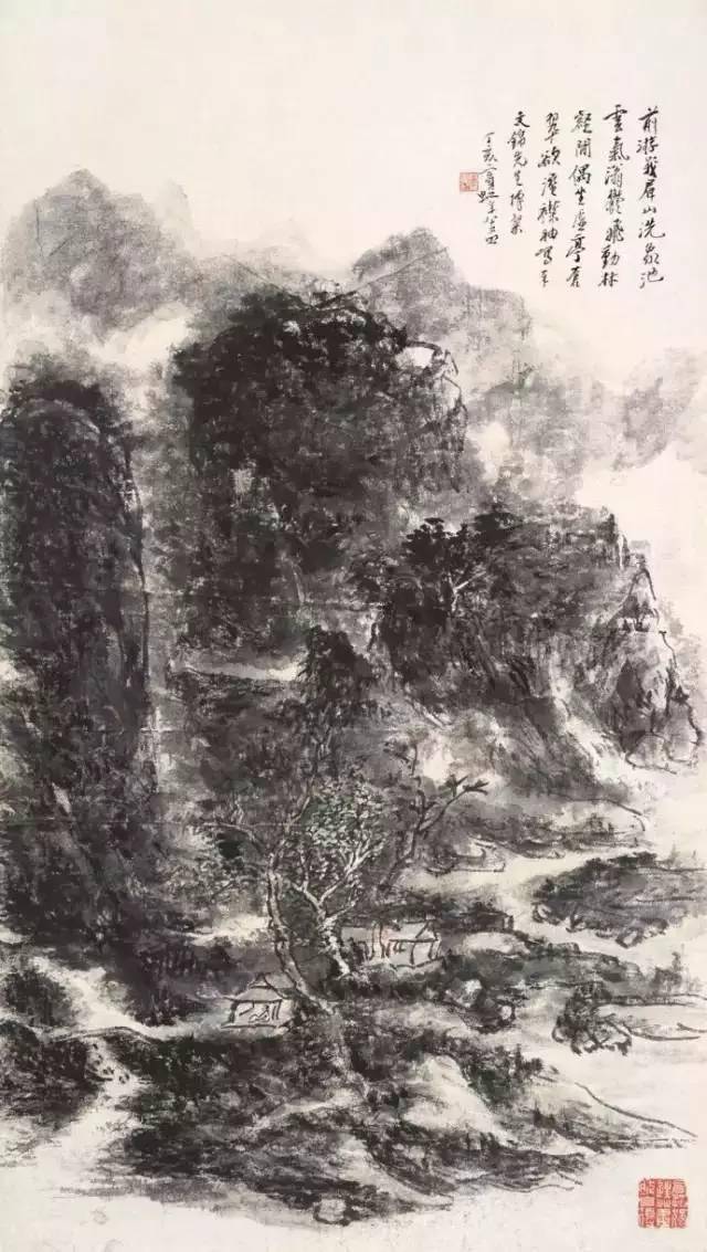 黄宾虹最美的山水画60幅，浑厚华滋，意境深邃，赏心悦目！